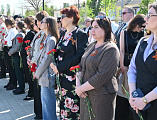 В Миллерово прошел торжественный митинг, посвященный 81-й годовщине Великой Победы   