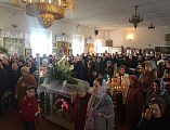 В храме великомученика и целителя Пантелеимона отметили праздник Богоявления