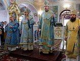 В городе Луганске епископ Симон принимает участие в торжествах по случаю Луганской иконы Божией Матери