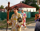 Крестный ход и водосвятный молебен в селе Первомайское