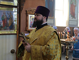 Преосвященнейший епископ Симон с архипастырским визитом посетил приход святителя Николая хутора Гуково