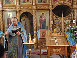 В праздник Покрова Пресвятой Богородицы казаки станицы Мало-Несветаевской посетили храм Донской иконы Богородицы г. Новошахтинска