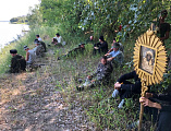 Казаки Боковского, Вешенского, Обливского, Миллеровского, Пономаревского юртов Верхне-Донского округа совершили многодневный крестный ход