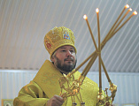 Епископ Шахтинский и Миллеровский Симон возглавил воскресную Божественную литургию в храме святого благоверного князя Александра Невского г. Шахты