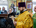 Епископ Симон с архипастырским визитом посетил приход в честь праведного Иоанна Кронштадтского города Шахты