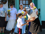 В храме великомученика и целителя Пантелеимона города Гуково прошёл праздник, посвященный началу учебного года