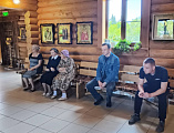 В храме апостола Андрея Первозванного мкр. Лиховского состоялось очередное занятие библейской группы﻿ 