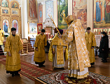 Правящий архиерей Шахтинский епархии Преосвященнейший епископ Симон посетил приход святого равноапостольного князя Владимира города Шахты