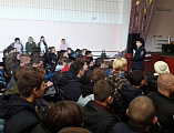 Мероприятие по профилактике правонарушений несовершеннолетних прошло в г. Шахты. Во встрече приняла участие помощник благочинного Новошахтинского округа И.В. Саханина