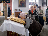 Всенощное бдение в храме святителя Николая Чудотворца в поселке Аюта