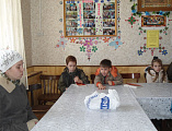 Выставка творческих рисунков в День православной книги воспитанников воскресной школы «Радость» «Духовных книг Божественная мудрость»
