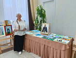 В районном Дворце культуры поселка Каменоломни прошла выставка детских рисунков «Заступник земли русской»