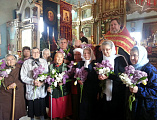Торжественное богослужение в честь 70-летия Победы в Великой Отечественной войне прошло в Никольском храме г. Шахты