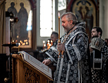 Богослужение Великой Пятницы в Покровском кафедральном соборе города Шахты