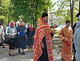 Пасхальный крестный ход в станице Боковской