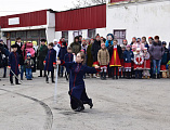 В пос. Красногорняцкий прошло мероприятие, посвященное Масленице