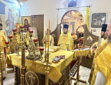 Соборное Богослужение  в храме Рождества пророка Иоанна Предтечи