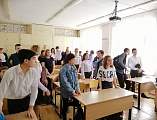 В МОУ СОШ № 41 г. Шахты состоялась встреча монахини Марии (Литвиновой) с учащимися