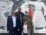 В Новошахтинске почтили память героев Великой Отечественной войны в 80-ю годовщину Победы