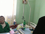 Священник посетил хоспис хутора Красный