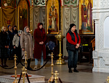 В Покровском кафедральном соборе почтили память святителя Тихона, Патриарха Московского и всея России