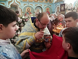 В храме Покрова Пресвятой Богородицы слободы Никольской отметили престольный праздник