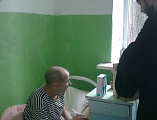 В хоспис пос. Таловый принесли весть о Рожденном Христе