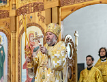В день престольного праздника Преосвященнейший епископ Симон совершил Божественную литургию в храме святого равноапостольного князя Владимира города Шахты