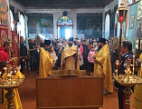 В день прославления святителей Московских и всея России чудотворцев в храме святителя Алексия станицы Бессергеневской совершено соборное богослужение
