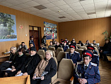 Иеромонах Димитрий (Яроцкий) посетил Кадетский Казачий Техникум