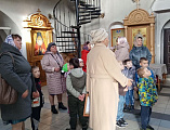 Дети в храме Донской иконы Божией Матери
