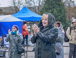 Праздничное мероприятие, посвященное Покрову Пресвятой Богородицы, состоялось на Соборной площади г. Шахты