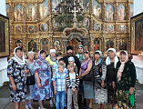 Настоятель храма святой равноапостольной княгини Ольги иеромонах Арсений (Алимов) и прихожане храма совершили паломническую поездку в станицу Старочеркасскую