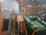 В день памяти преподобного Серафима Саровского храм в поселке Отрадный Багаевского района отметил престольный праздник