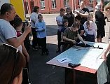 В храме посёлка Аютинский прошёл мастер-класс по сборке и разборке оружия