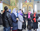 Прихожане храма в честь Святой Троицы, совершили паломническую поездку в Покровский кафедральный собор в г. Шахты