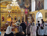 В храме Андрея Первозванного прошла Литургия с комментариями для школьников Миллерово