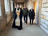 Иерей Виктор Литвинов посетил общеобразовательную школу поселка Ударник Красносулинского района