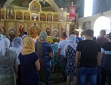 Праздник Святой Троицы отметили в Свято-Андреевском храме г. Миллерово