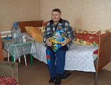 В Пятницком епархиальном подворье станицы Манычской праздник Крещения Господня отметили праздничным Богослужением