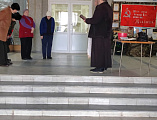Молебен на совершение всяких добрых дел в ДК имени Чиха отслужил протоиерей Сергий Сергошин