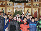 Рождественские святки в храме преподобного Серафима Саровского х. Красновка Каменское Благочиния