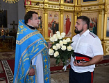 В станице Калитвенской торжественно отметили престольный праздник Успения Пресвятой Богородицы