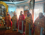 Соборным служением отметили 50-летний юбилей настоятеля Покровского прихода города Новошахтинска
