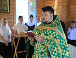 Преосвященнейший епископ Симон совершил Божественную литургию и диаконскую хиротонию
