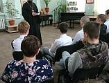 Иерей Иоанн Трофимов и помощник благочинного приняли участие в мероприятии, посвященном Дню славянской письменности и культуры