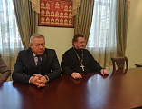 Духовенство епархии приняло участие в совета лидеров национальных диаспор города Шахты