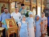 День престольного праздника в храме Донской иконы Божией Матери