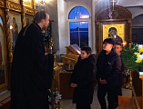 В Донском храме Новошахтинска продолжают встречать детей из Северодонецка.