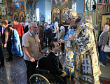 Накануне праздника Рождества Пресвятой Богородицы Преосвященнейший епископ Симон совершил всенощное бдение в Покровском кафедральном соборе г. Шахты